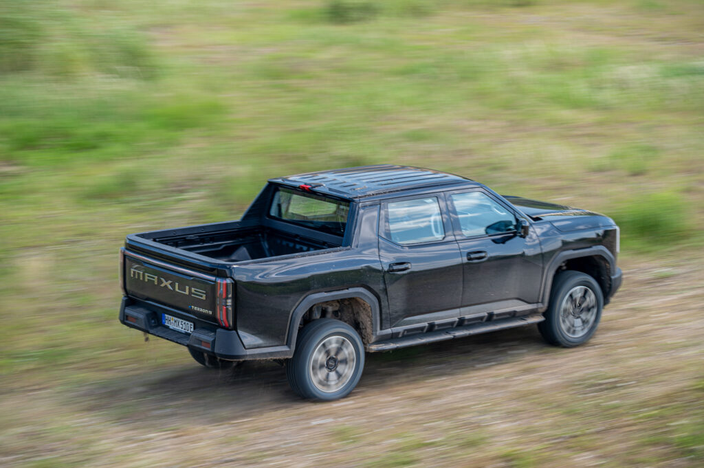 Der eTerron ist deutlich größer als ein konventioneller Pickup
